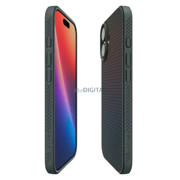 HUSĂ! - SPIGEN LIQUID AIR caz pentru IPHONE 17 Abbys verde