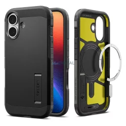   HUSĂ! - SPIGEN caz TOUGH ARMOR MAG compatibil cu MagSafe IPHONE 17 negru
