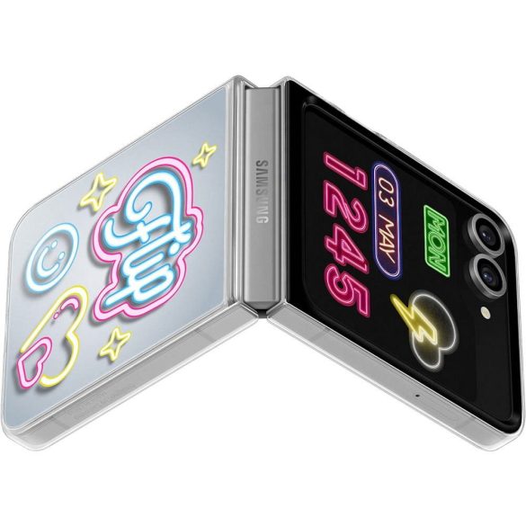 Husă originală SAMSUNG Flipsuite pentru SAMSUNG Flip 6 EF-ZF741CTEGWW Blister transparent