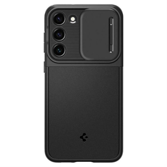 SPIGEN Optik Armor husă pentru SAMSUNG S23 negru