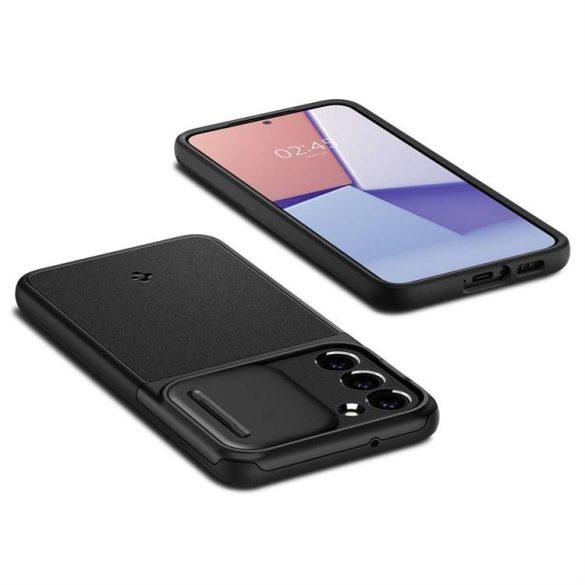 SPIGEN Optik Armor husă pentru SAMSUNG S23 negru
