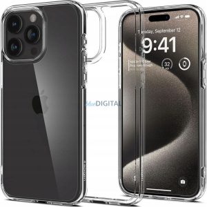 Spigen Ultra Hybrid caz iPhone 16 Pro Max - transparent