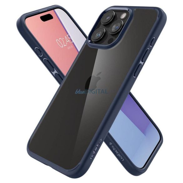 Carcasă Spigen Ultra Hybrid pentru iPhone 16 Pro Max - Albastru marin