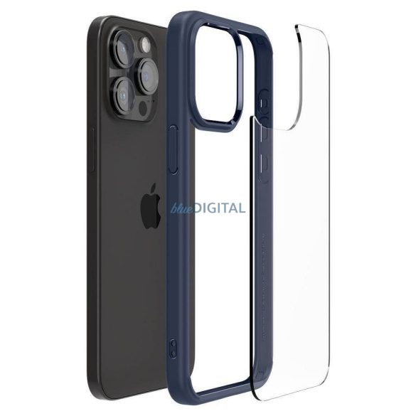 Carcasă Spigen Ultra Hybrid pentru iPhone 16 Pro Max - Albastru marin