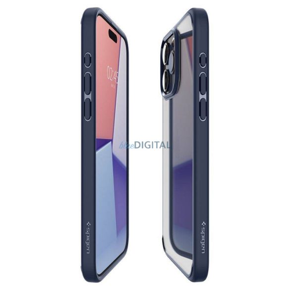 Carcasă Spigen Ultra Hybrid pentru iPhone 16 Pro Max - Albastru marin