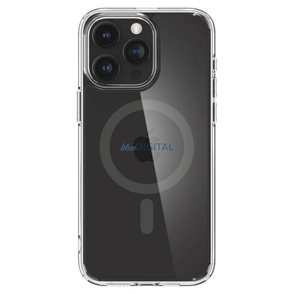 Geantă compatibilă Spigen Ultra Hybrid Mag MagSafe pentru iPhone 16 Pro Max - gri grafit