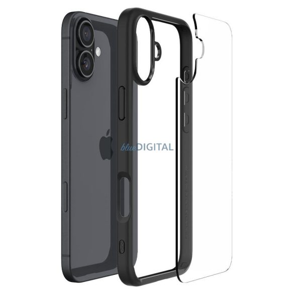Carcasă Spigen Ultra Hybrid pentru iPhone 16 Plus - negru