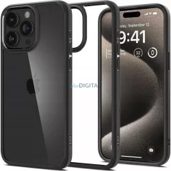   HUSĂ! - Carcasă Spigen Ultra Hybrid pentru iPhone 16 Pro - negru
