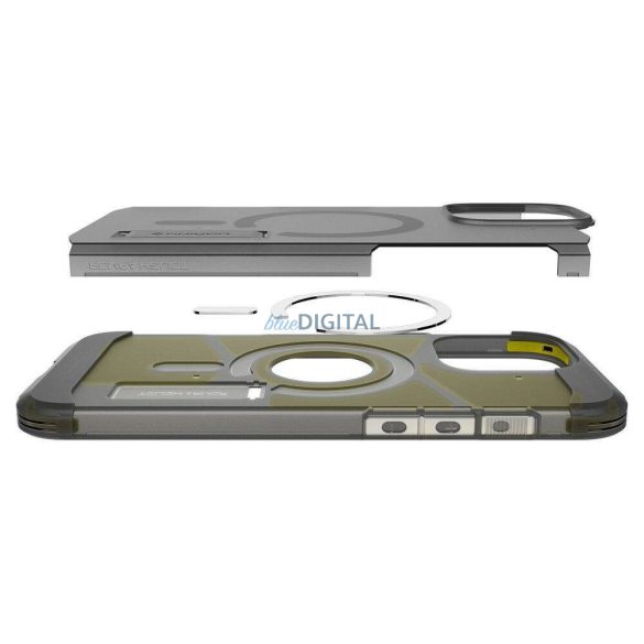 Carcasă compatibilă Spigen Tough Armor Mag MagSafe pentru iPhone 16 Pro Max - negru