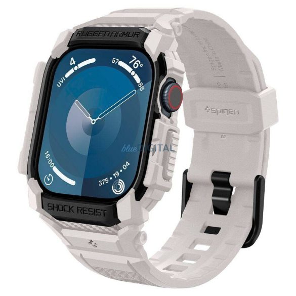 Spigen Rugged Armor "Pro" caz Apple Watch 10 46mm - bej