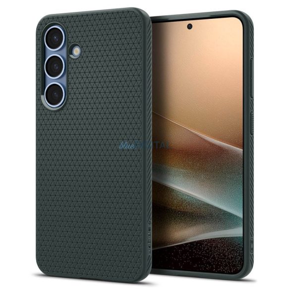 Carcasă Spigen Liquid Air Samsung Galaxy S25 - verde închis