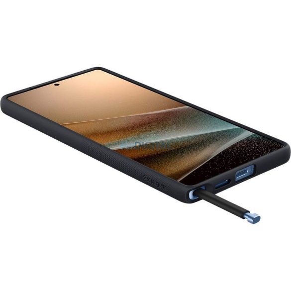 Geantă compatibilă Spigen Nano Pop Mag MagSafe pentru Samsung Galaxy S25 Ultra - negru