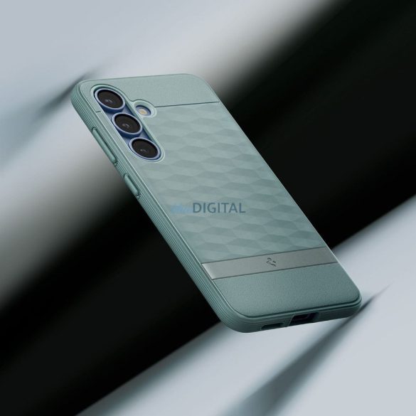Geantă compatibilă Spigen Parallax Mag MagSafe pentru Samsung Galaxy S25 - verde salvie