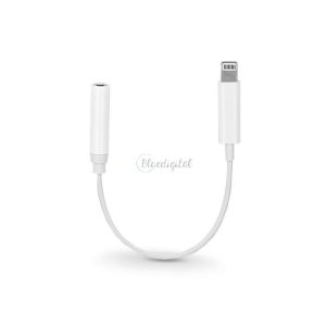 Adaptor Lightning pentru căști cu mufă de 3,5 mm - alb
