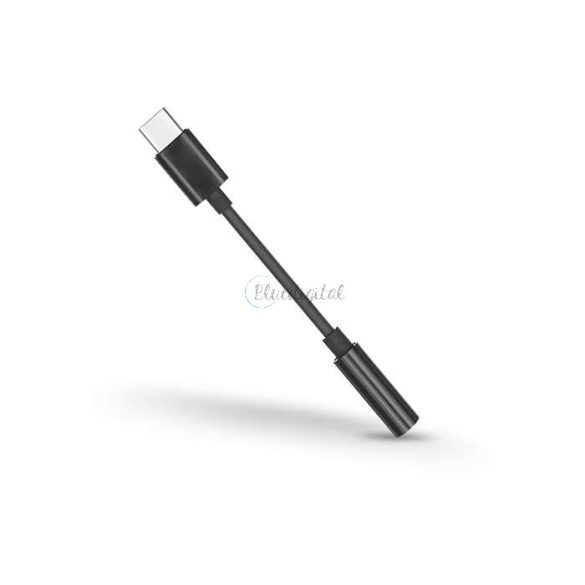 Adaptor USB Type-C pentru căști cu mufă de 3,5 mm - negru