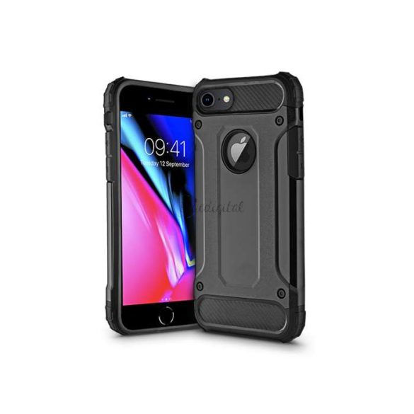 Apple iPhone 8 Shockproof Husă spate - Armor - negru