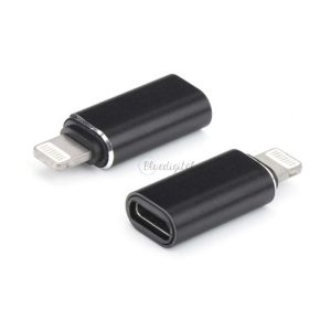Lightning - Adaptor USB Type-C - negru