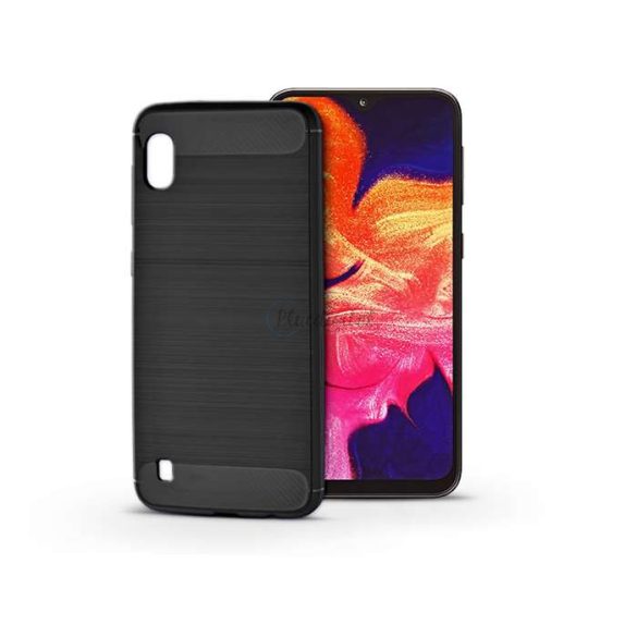 Samsung A105F Galaxy A10 silicon Husă spate - Carbon - negru