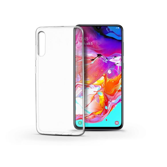 Husa spate din silicon Samsung A705F Galaxy A70 - Soft Clear - transparenta