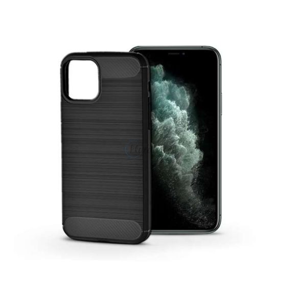 Husa din silicon Apple iPhone 11 Pro Max - Carbon - negru
