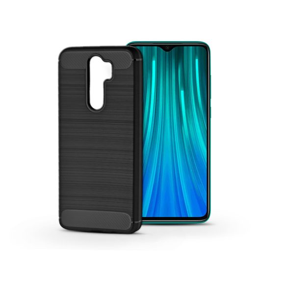 Husa spate din silicon Xiaomi Redmi Note 8 Pro - Carbon - negru