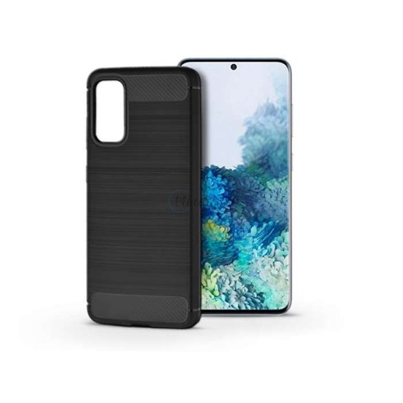 Husa spate din silicon Samsung G980F Galaxy S20 - Carbon - negru