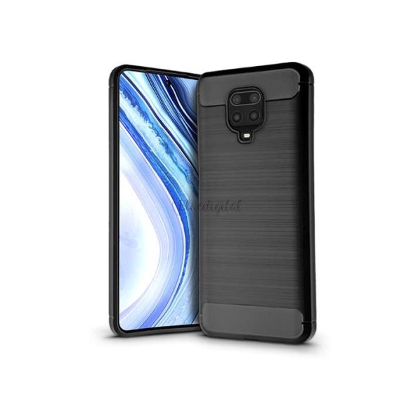 Xiaomi Redmi Note 9 Pro/Note 9 Pro Max/Note 9S silicon Husă spate - Carbon - negru