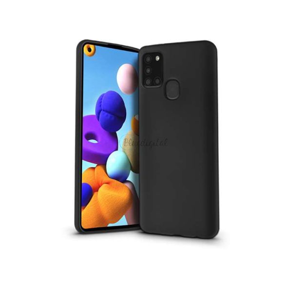 Samsung A217F Galaxy A21s silicon Husă spate - Soft Premium - negru