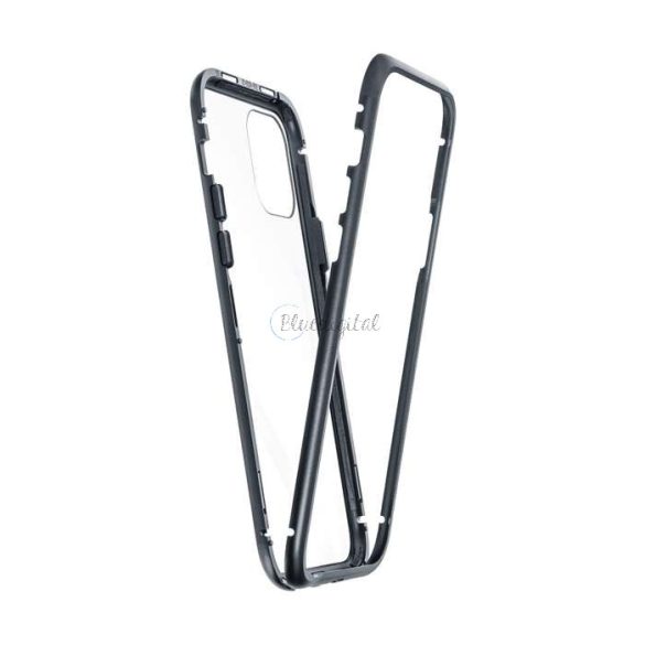 Husă din spate magnetică Apple iPhone 12 Pro Max, din 2 părți, fără sticlă frontală - Magneto - negru