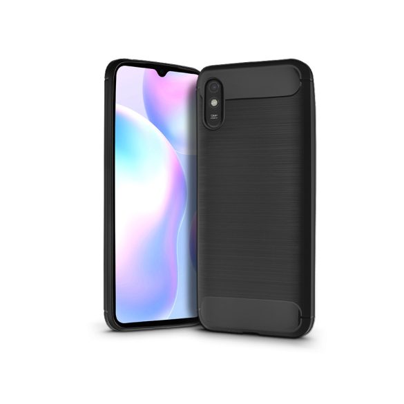 Xiaomi Redmi 9A/9AT silicon Husă spate - Carbon - negru