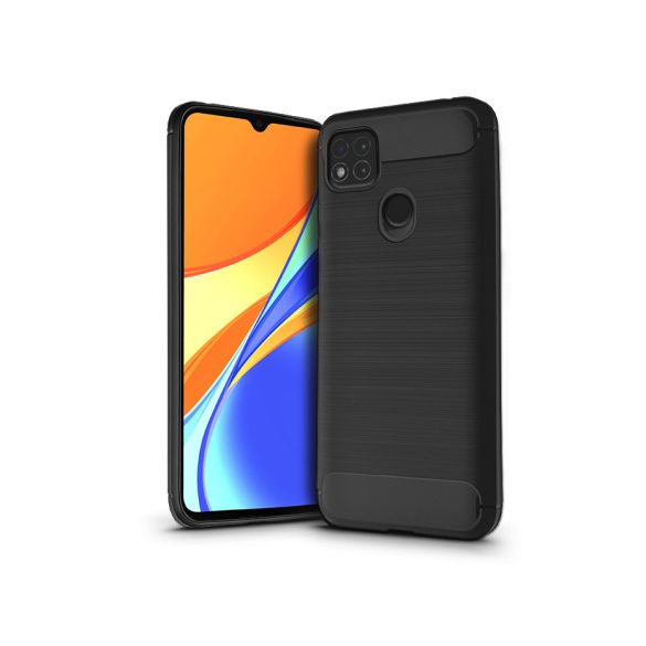Xiaomi Redmi 9C silicon Husă spate - Carbon - negru