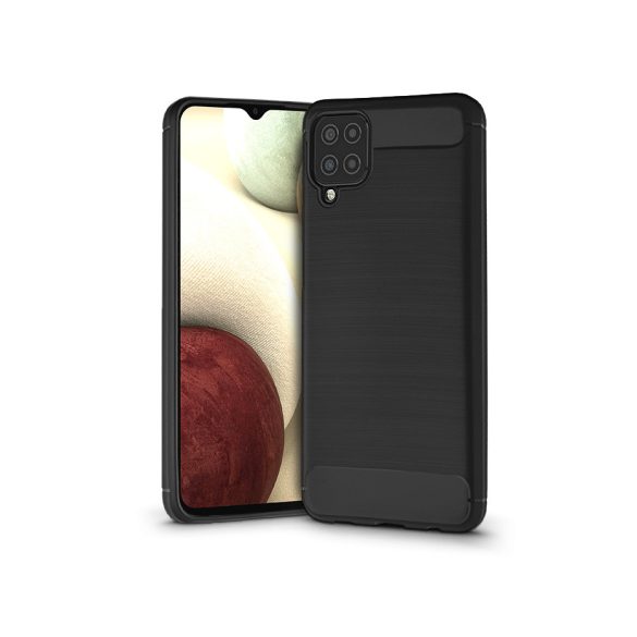 Samsung A125F Galaxy A12 silicon Husă spate - Carbon - negru