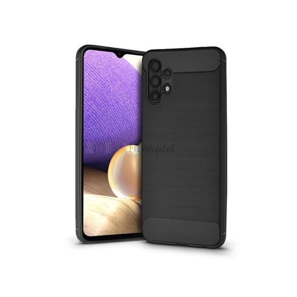 Samsung A326B Galaxy A32 5G silicon Husă spate - Carbon - negru