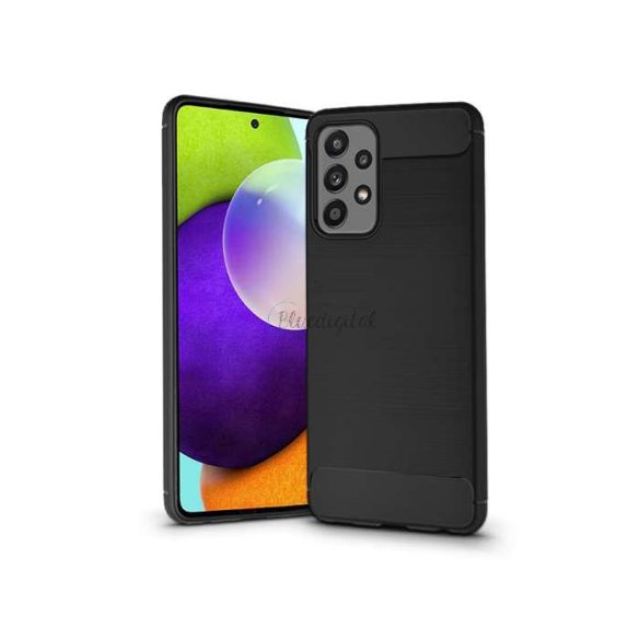 Samsung A525F Galaxy A52/A526B Galaxy A52 5G silicon Husă spate - Carbon - negru