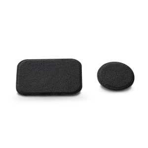 Insignă pentru Magnet Car Holder piele - 1+1 buc/pachet - negru (ambalaj ECO)
