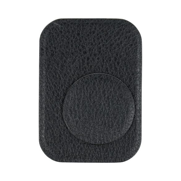 Insignă pentru Magnet Car Holder piele - 1+1 buc/pachet - negru (ambalaj ECO)