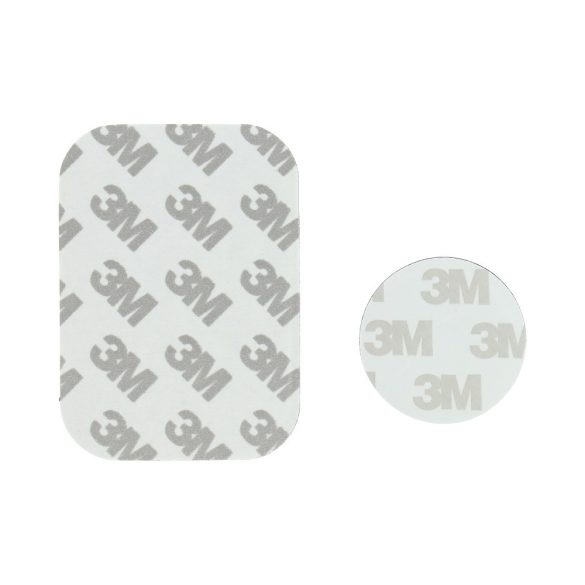 Insignă pentru Magnet Car Holder piele - 1+1 buc/pachet - negru (ambalaj ECO)