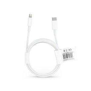 USB Type-C - Cablu de date și încărcare Lightning cu cablu de 2 m - Cablu tip C C973 PD 18W pentru Lightning - 2A - alb - Ambalaj ECO