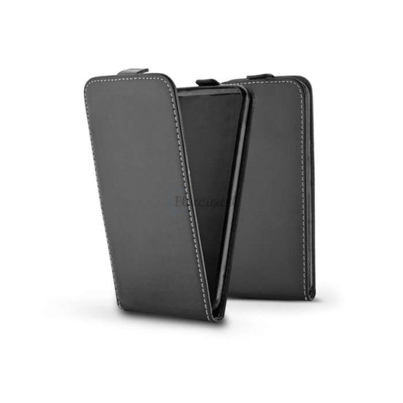 Husă din piele Slim Flexi Flip - Samsung A325F Galaxy A32 LTE - negru