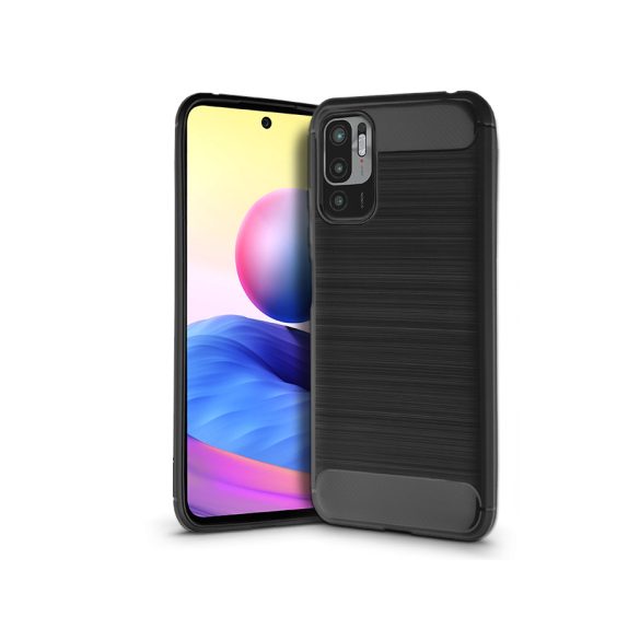 Xiaomi Redmi Note 10 5G/Poco M3 Pro 5G silicon Husă spate - Carbon - negru