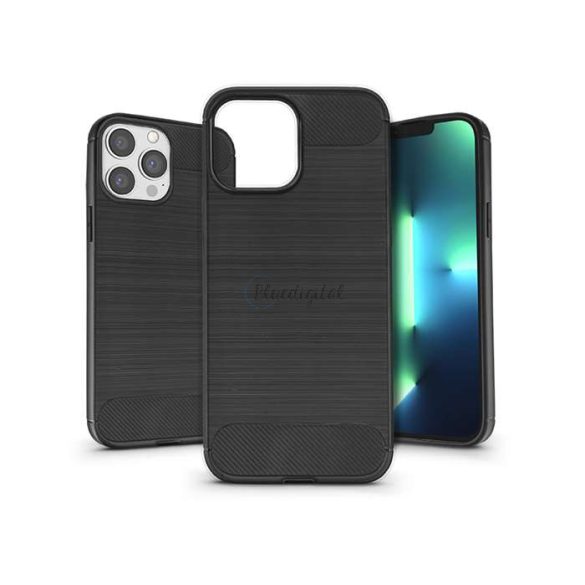 Husa din silicon Apple iPhone 13 Pro Max - Carbon - negru