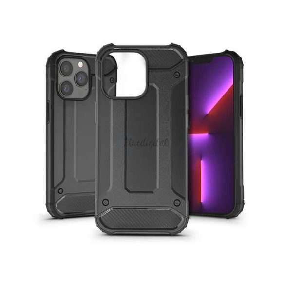 Husa din spate rezistenta la socuri Apple iPhone 13 Pro - Armor - neagra
