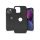 Apple iPhone 13 Husă spate din silicon - Logo Carbon - negru Apple iPhone 13 Husă spate din silicon - Logo Carbon - negru