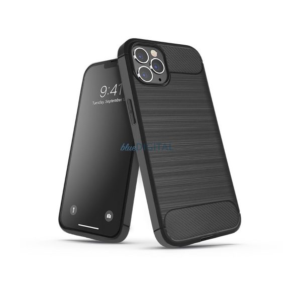 Samsung A135F Galaxy A13 4G Silicon Husă spate - Carbon - Negru