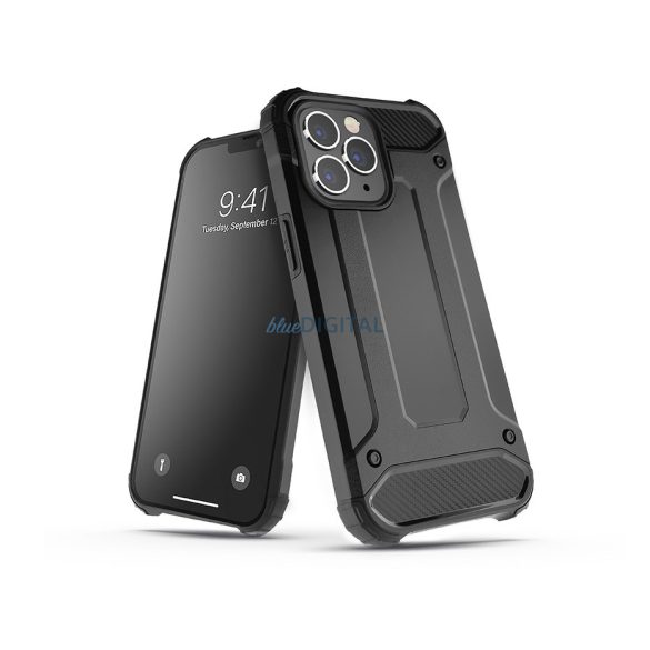 Samsung Galaxy A236U A23 5G Husă spate rezistent la șocuri - Armor - Negru