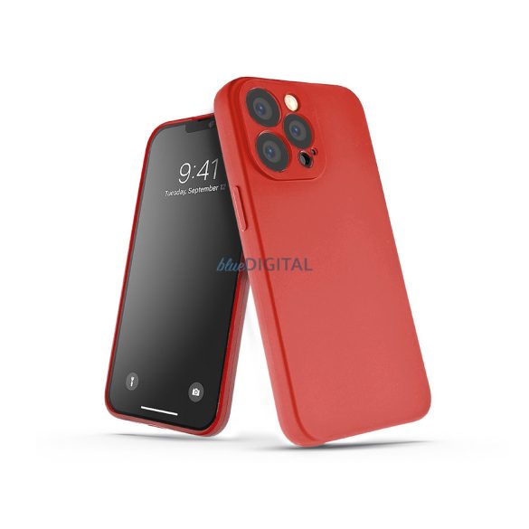 Husa din silicon Xiaomi Redmi Note 12 5G/Poco X5 5G - moale - rosie
