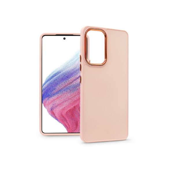 Samsung A536U Galaxy A53 5G Silicon Husă spate - Cadru - Roz