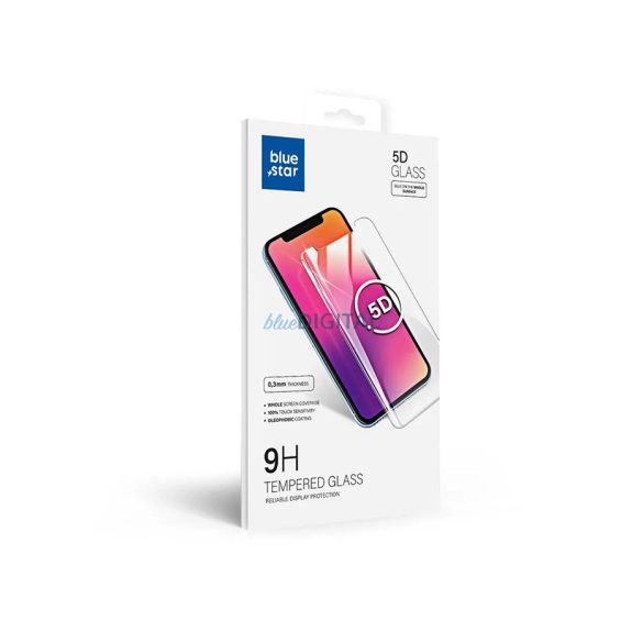 Honor Magic 5 Lite Folie protecție ecran a ecranului din sticlă - Bluestar 5D 9H Folie securizată Full Glue - 1 buc / pachet