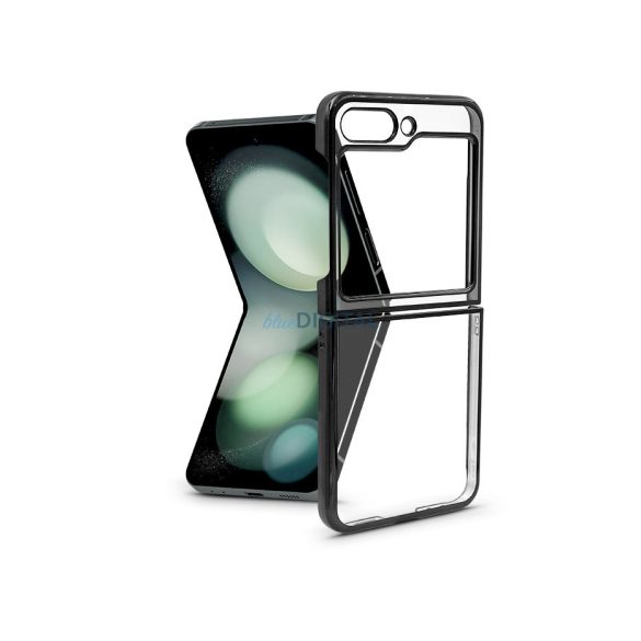 Samsung SM-F731 Galaxy Z Flip 5 5G Husă spate - Focus Husă - negru/transparent