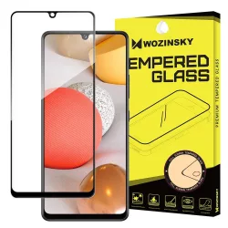   Samsung Galaxy A42 (5G) Folie securizată rezistentă la zgârieturi FULL TINTED negru Folie de afișare din Folie securizată ecran Folie protecție ecran Folie de afișare a Folieului de protecție temperat